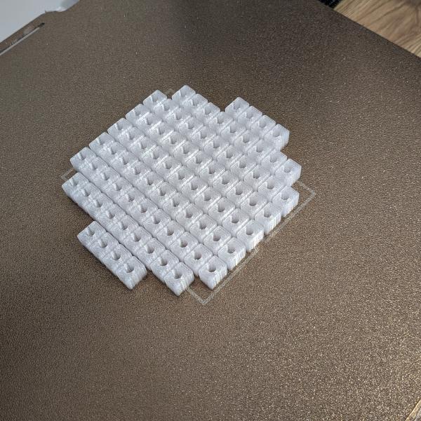 Printing the blocks to hold the pieces together