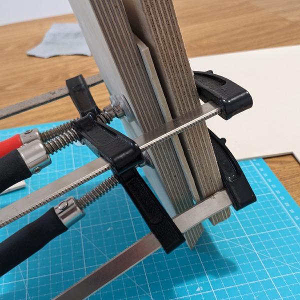 First try at embossing